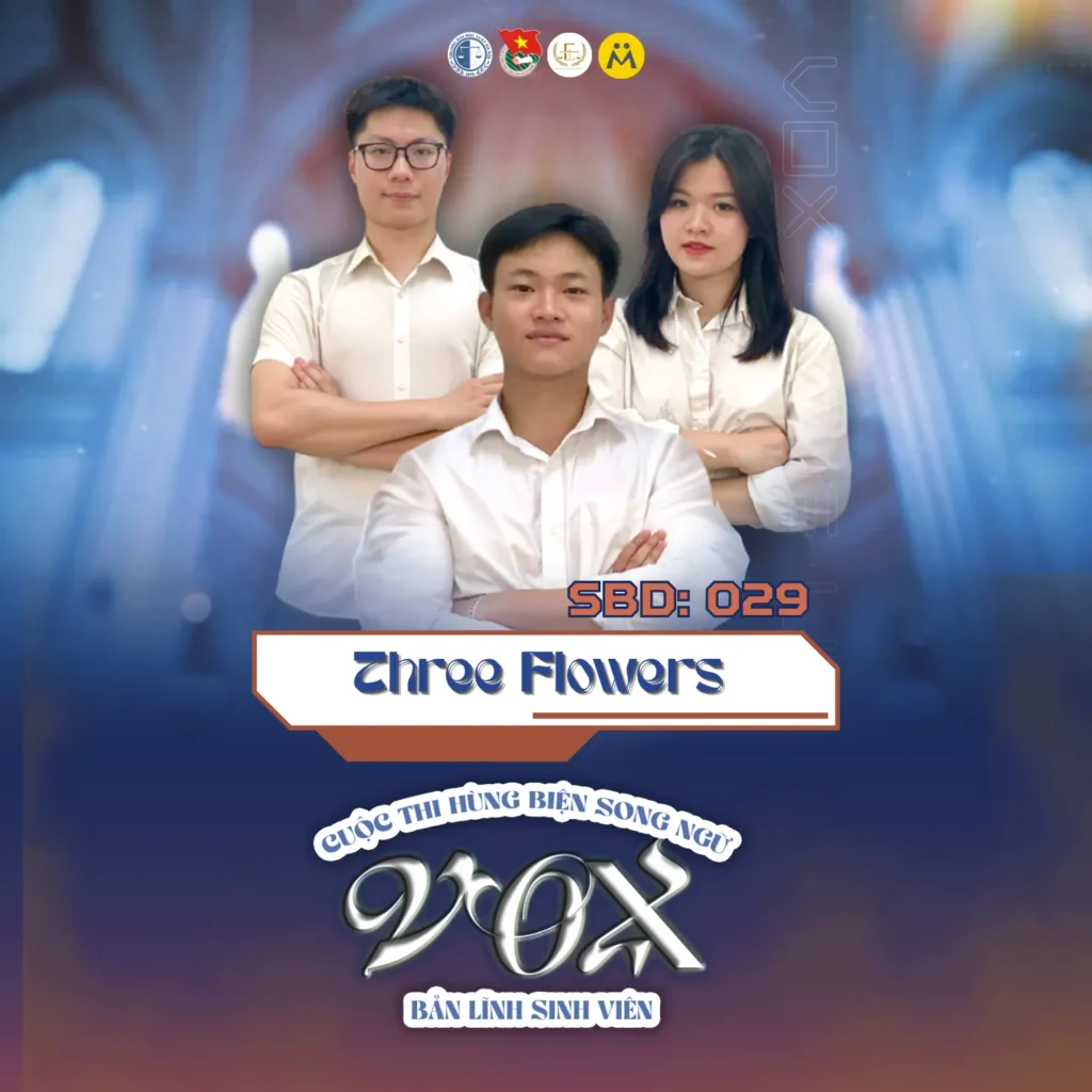 Three Flowers